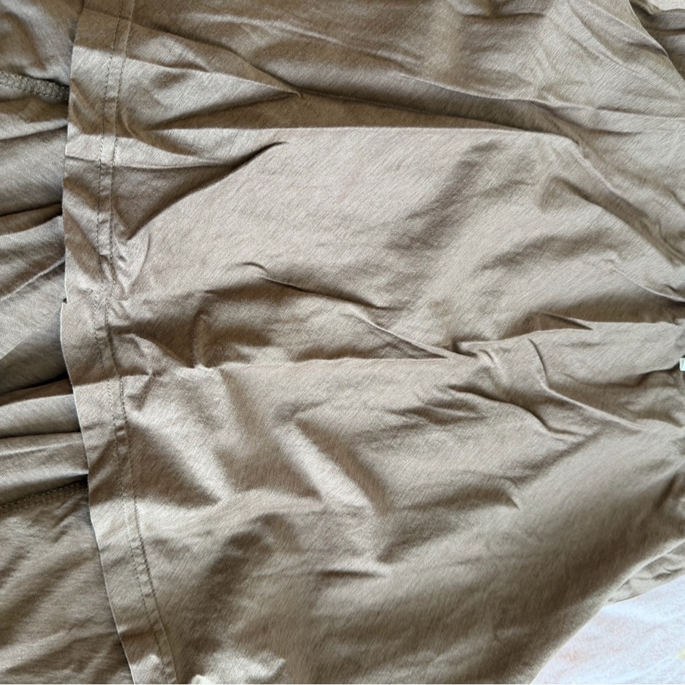 Brown A-Line Skirt — Soft Flowing Silhouette - Picture 4 of 5